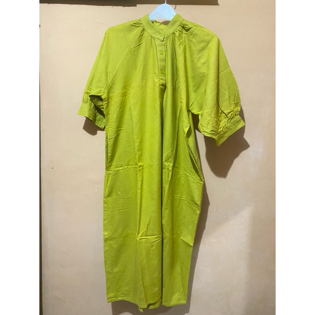 Blouse Lime Allsize - Sideline