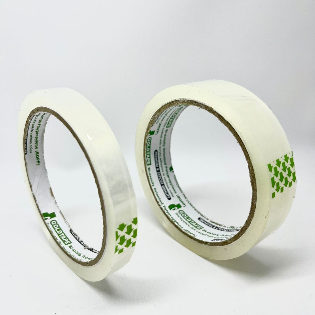 

GOLDTAPE STATIONERY TAPE ISOLASI 1/2" 1" INCH