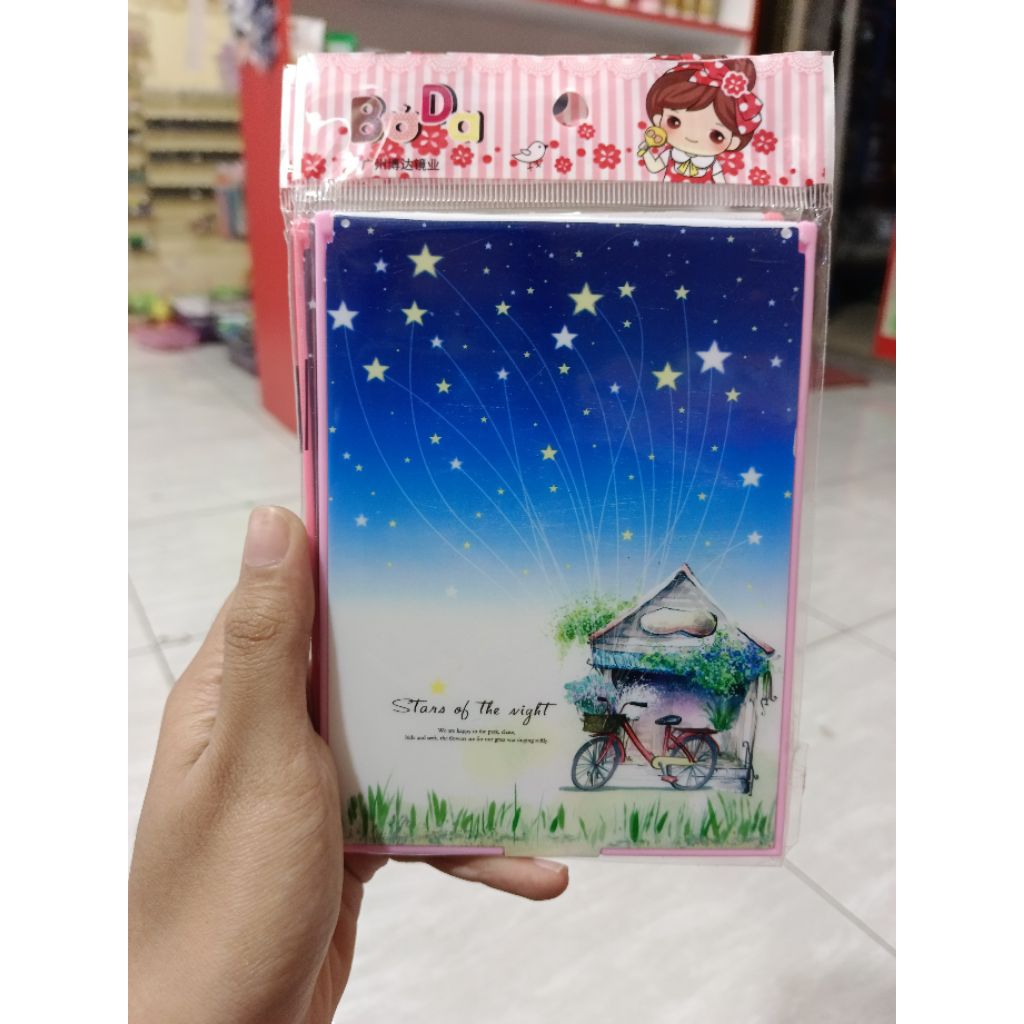 Cermin Lipat/Cermin Rias Portabel/Cermin Rias Kotak