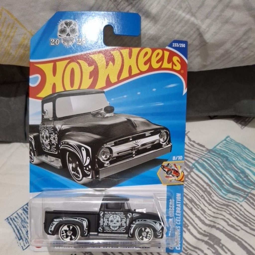 custom 56 ford truck hotwheels hitam tengkorak 2025
