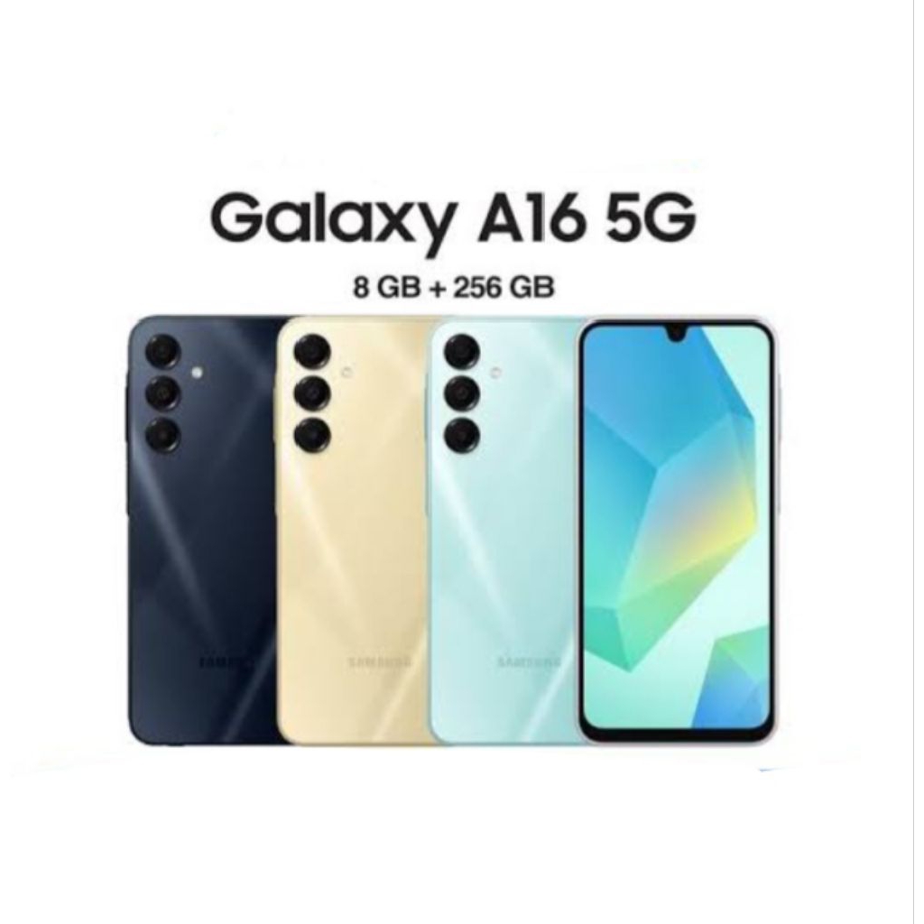 HP SAMSUNG GALAXY A16 5G 8/256 GB - SAMSUNG A16 5G GARANSI RESMI