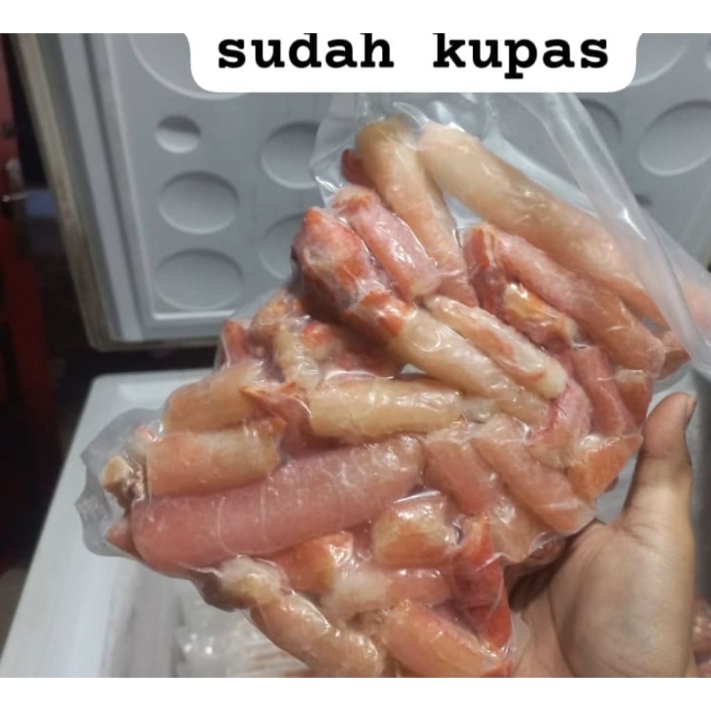 

supit kupas kepiting alaska kupas