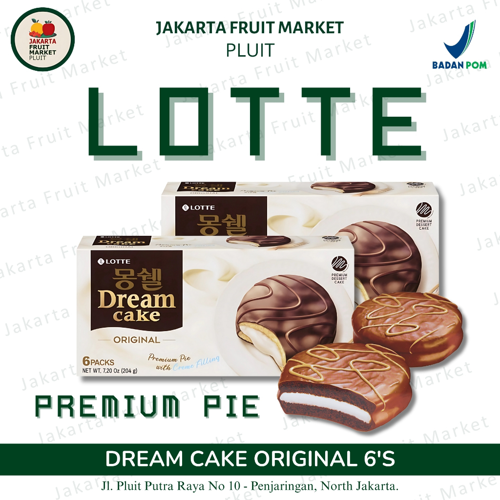 

Kue Pie Lotte Dream Cake Premium Pie