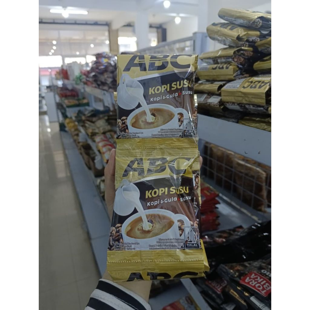 

Abc Kopi Susu Renceng Isi 10pcs