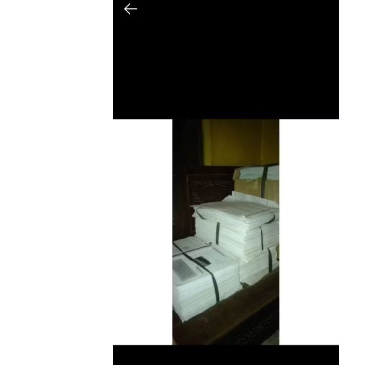 

Kertas HVS bekas 1kg