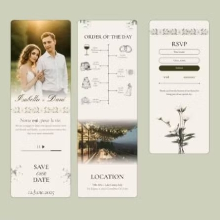 Undangan Web Digital Online Website | Custom Desain & Isi Lengkap