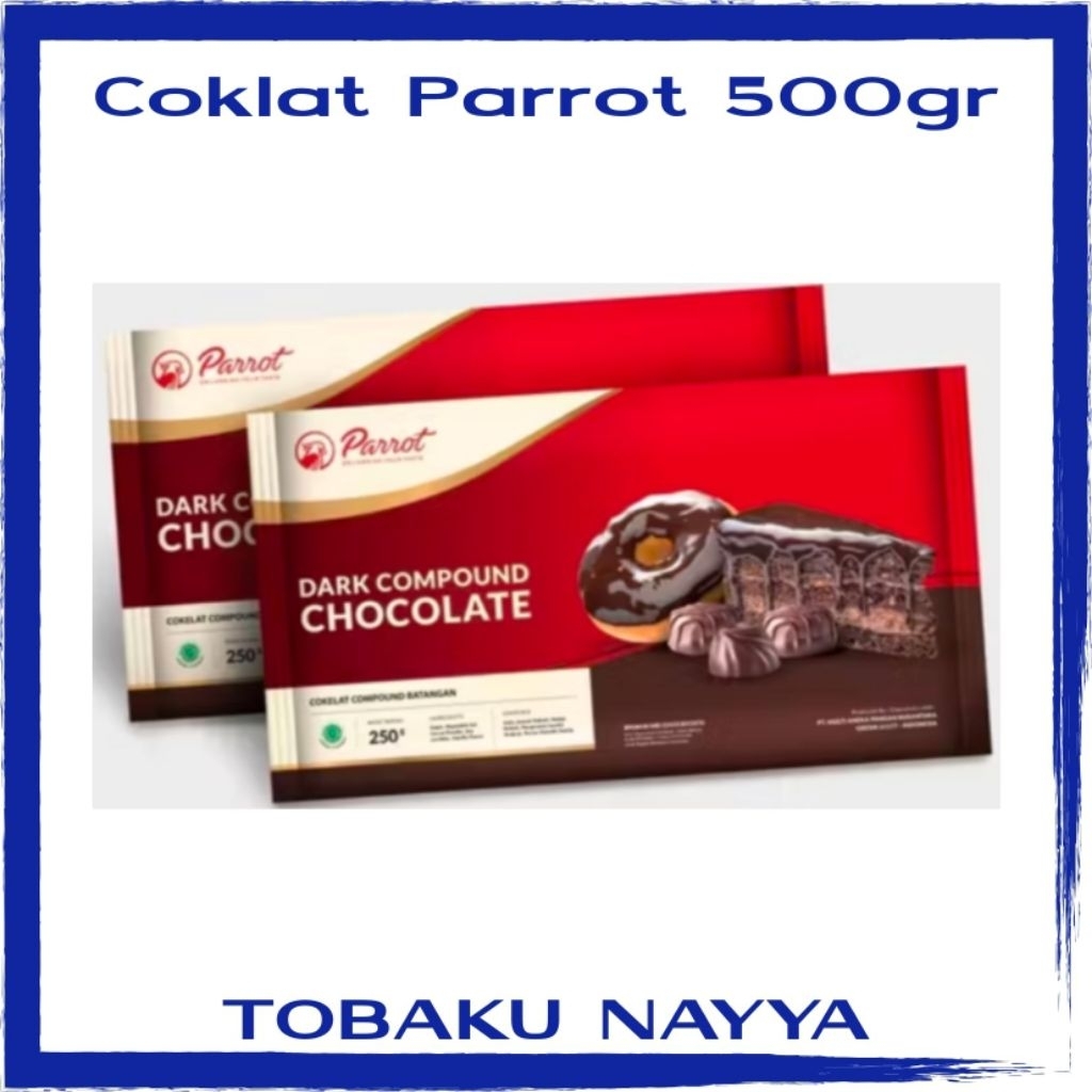 

Parrot 500gr - Coklat Batang Parrot 500gr