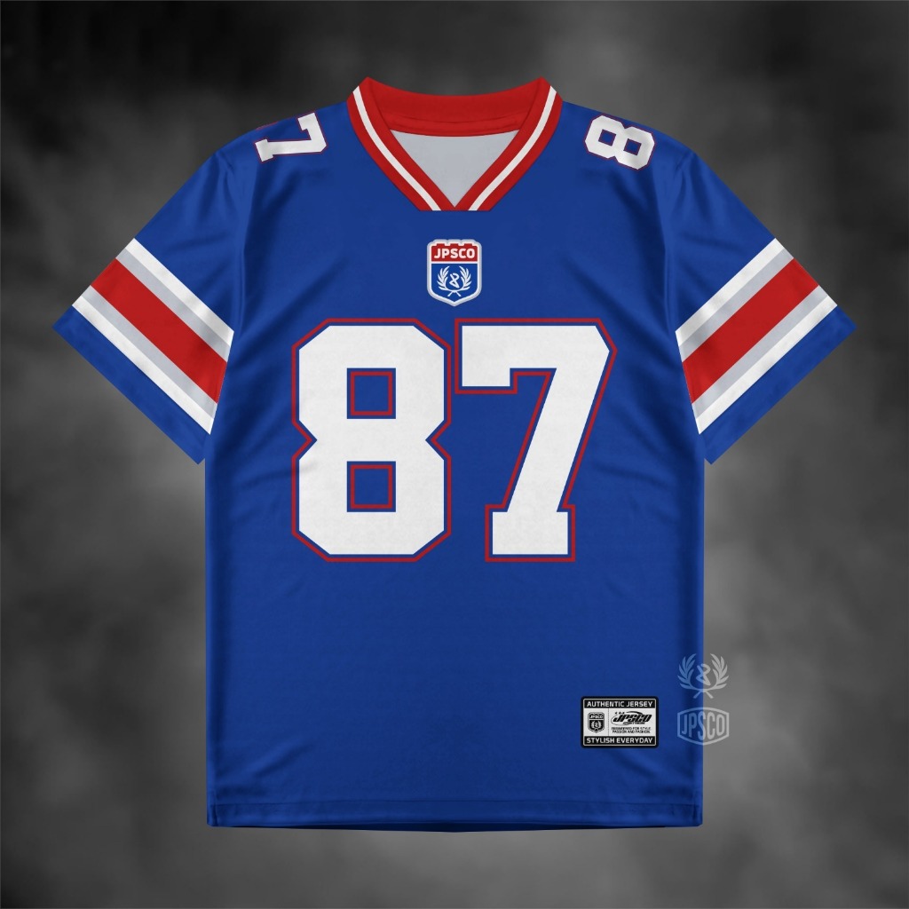 JERSEY SERIES KEKINIAN NUMBER 87 JERSEY OLAHRAGA DRYFIT MILANO / jersey bahan milano