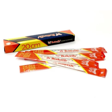 

Penggaris Plastik 20 cm Butterfly