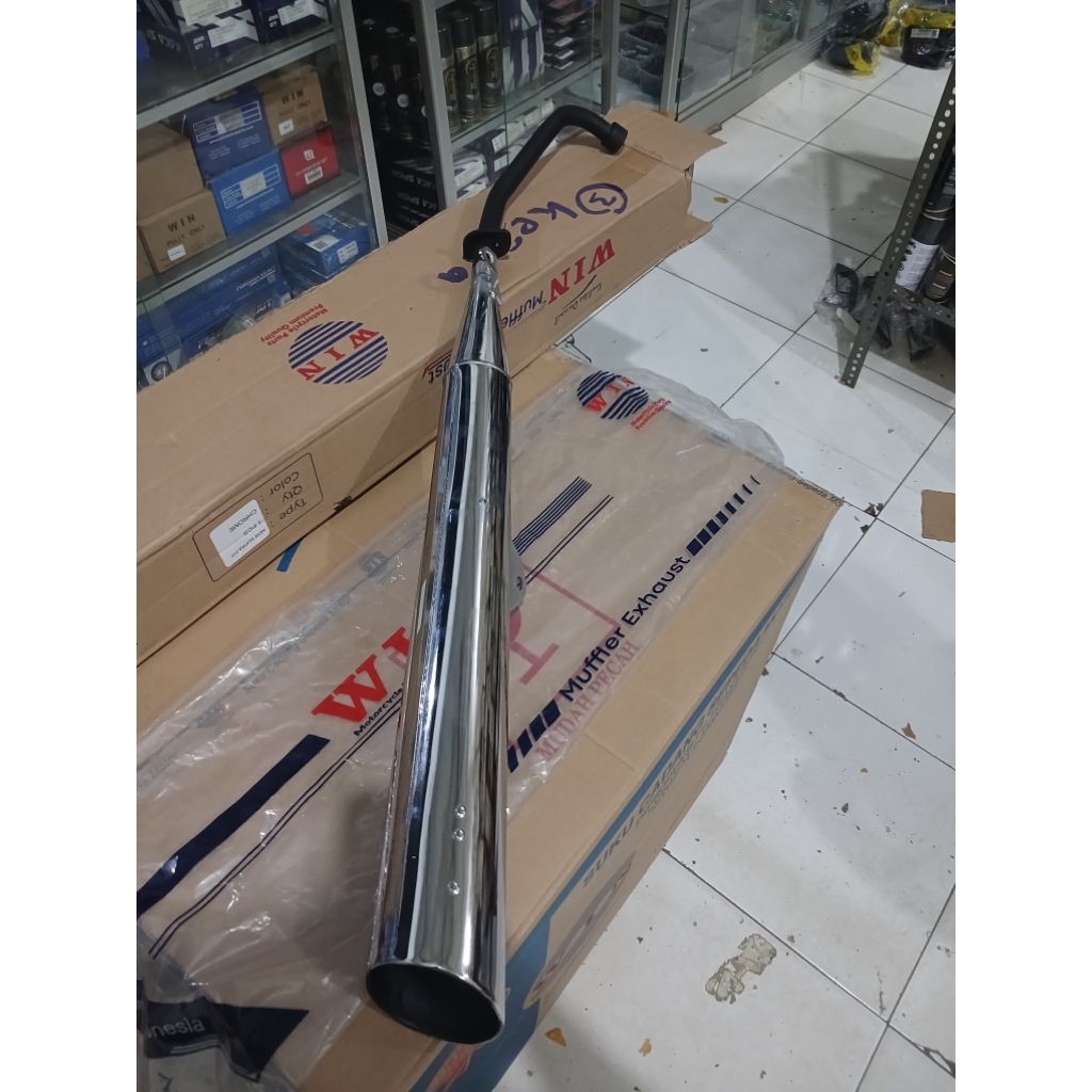 knalpot supra fit new/knalpot standar supra fit new/win kualitas orisinil