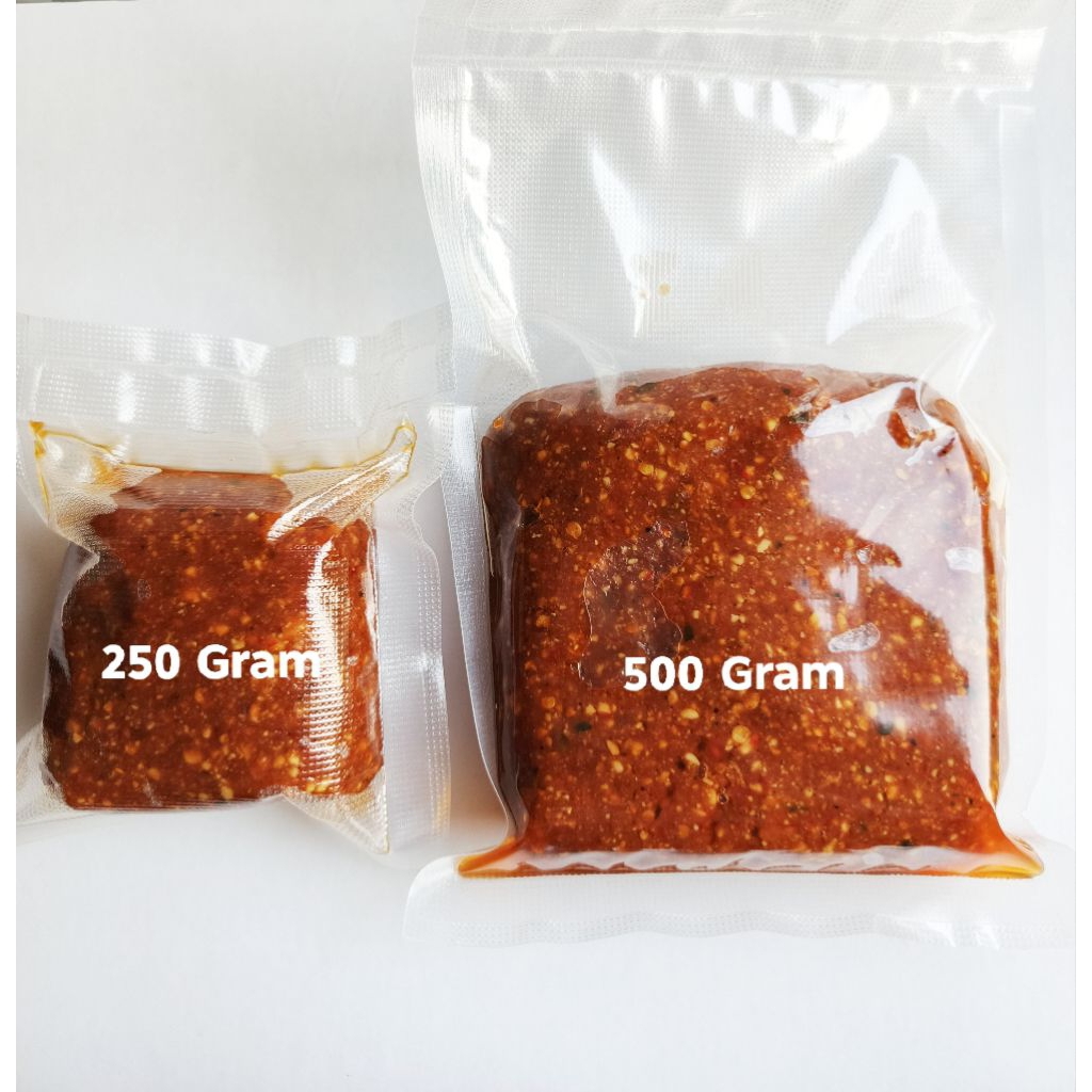 

SAMBEL PECEL SANGRAI KHAS MADIUN PAWON MERTUA 250 Gram / Pedas Sedang | BUMBU PECEL | BUMBU KACANG