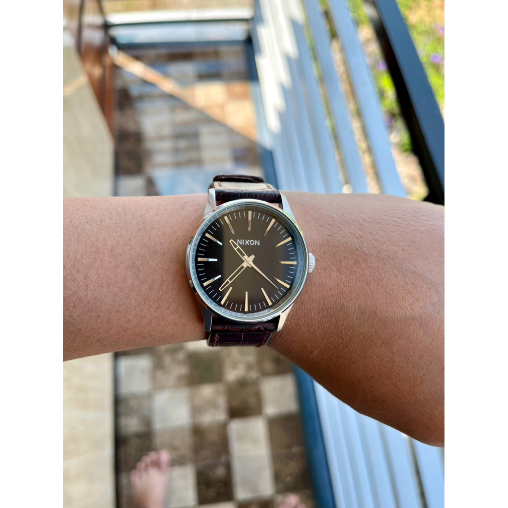Nixon The Sentry 38 Leather Original
