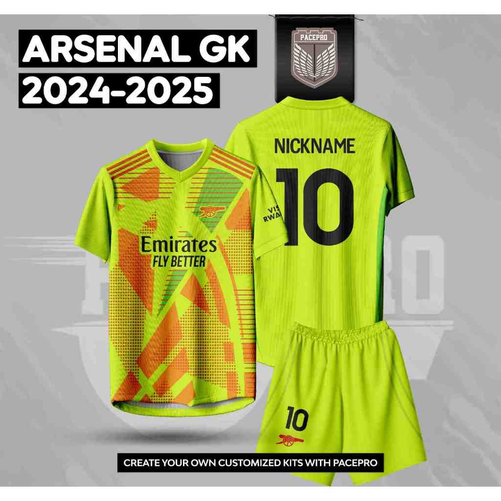 Jersey Sepak Bola Kiper 4rsnl 2024 Free Custom Nama dan Nomor untuk Dewasa Dan Anak Anak