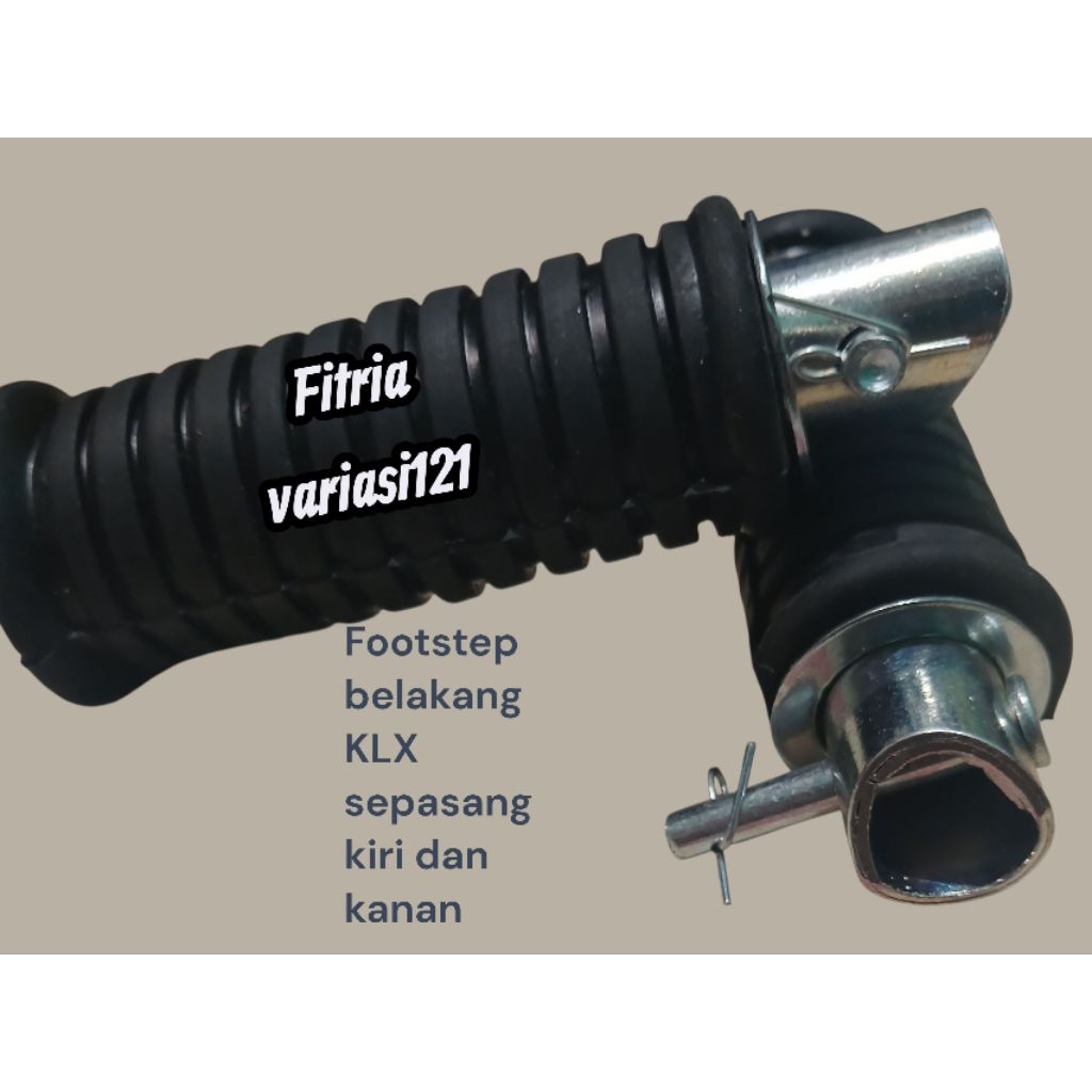 FOOT STEP BELAKANG KAWASAKI KLX 150 KLX PIJAKAN KAKI STEP FOOT STEP KLX