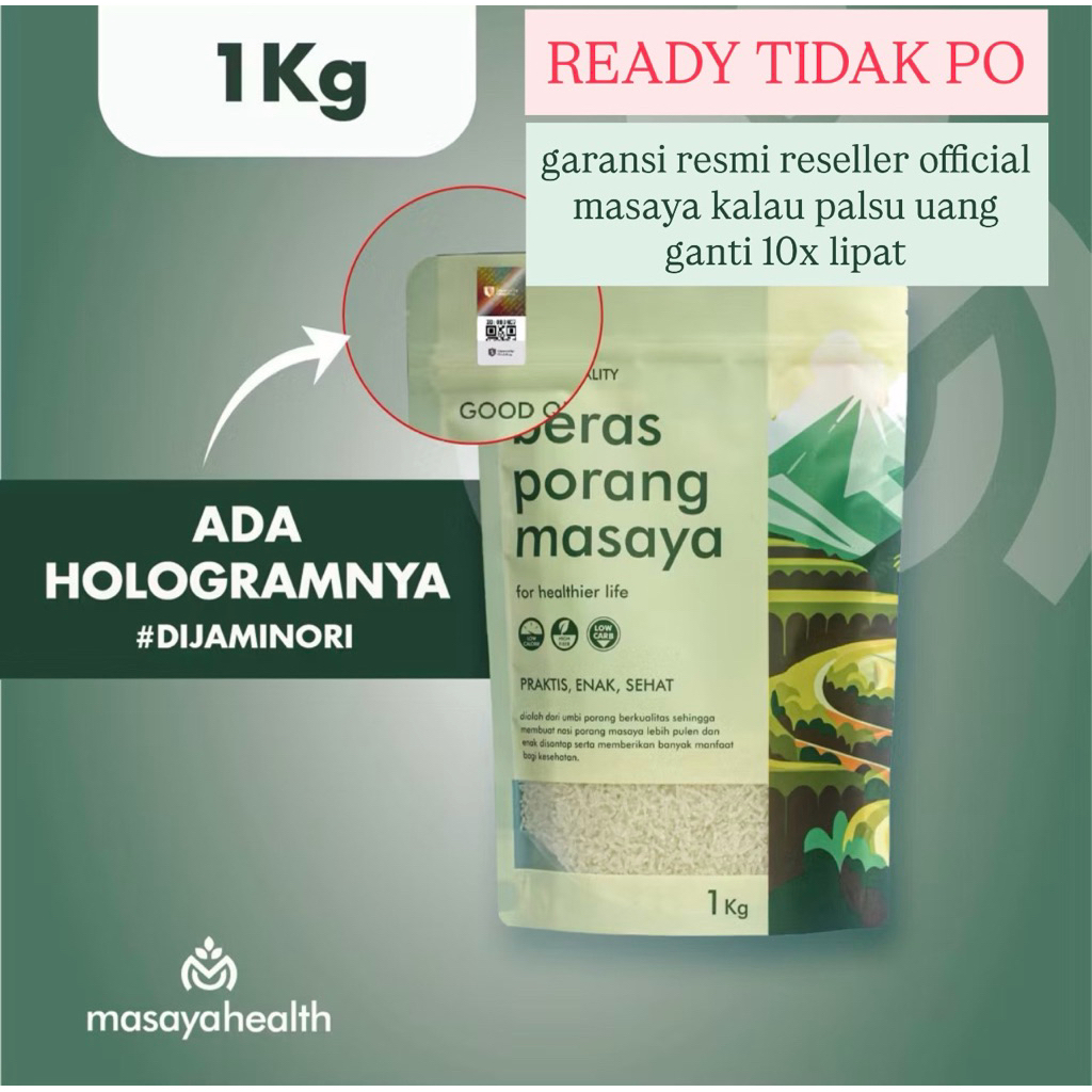 

MASAYA BERAS PORANG 1kg