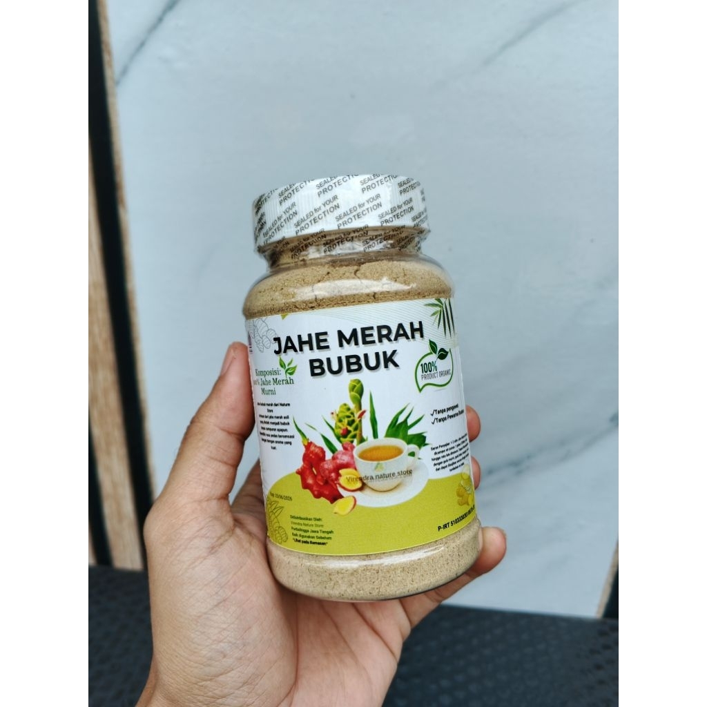 

JAHE MERAH BUBUK ASLI TANPA CAMPURAN ORGANIK 140 GRAM