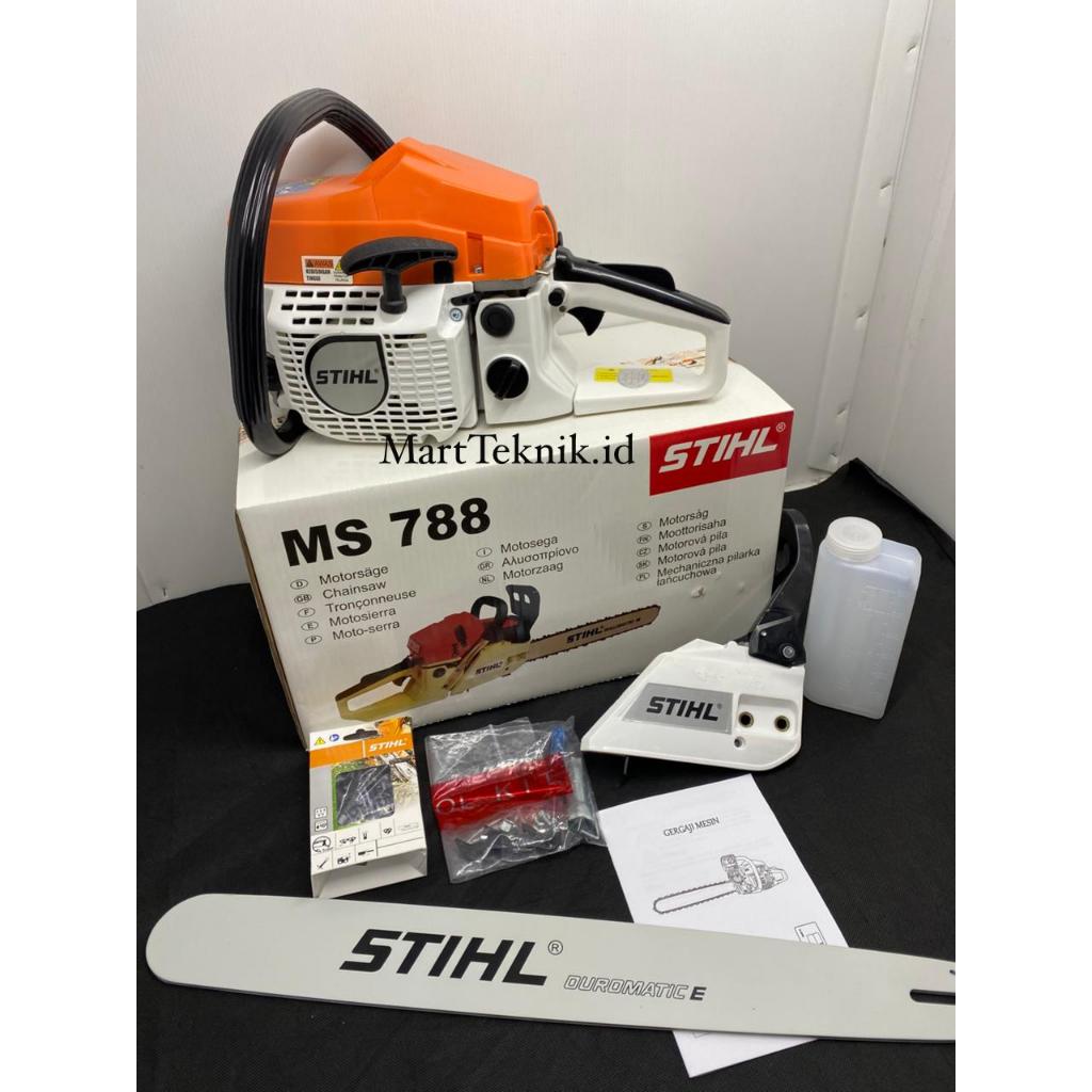 FLASHSALE CHAINSAW/SENSO MS788 STIHL ORIGINAL MESIN GERGAJI KAYU
