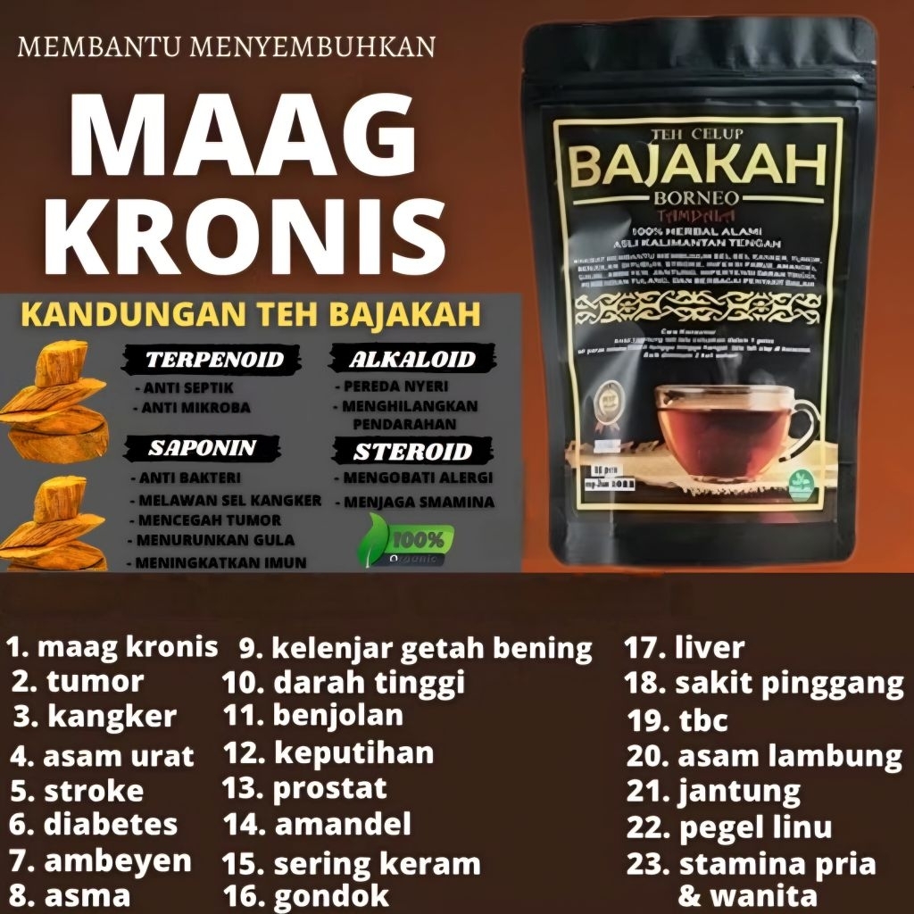 

Teh Bajakah Kualitas Terbaik Bajakah Original