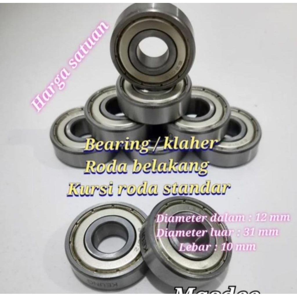 Bering laher roda belakang kursi roda