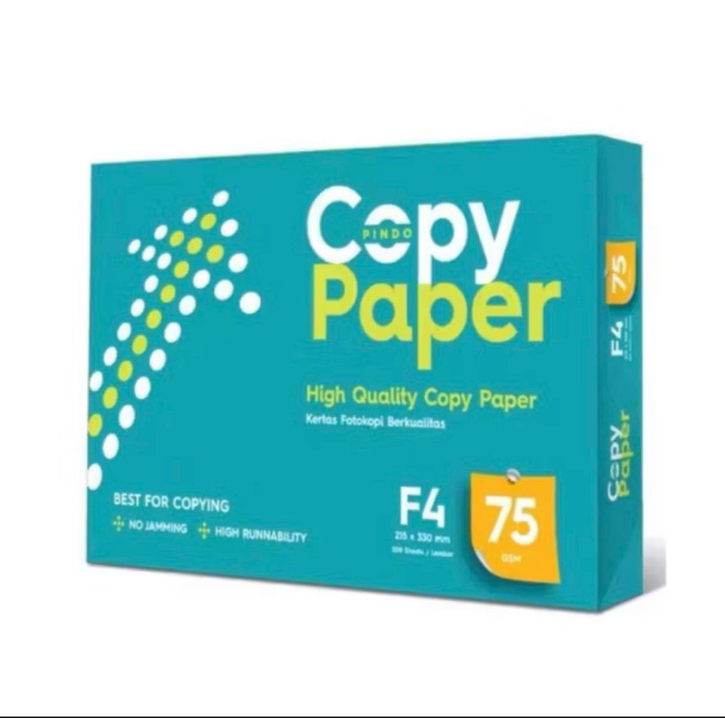 

HVS COPY PAPER F4 75g 1 dus isi 5