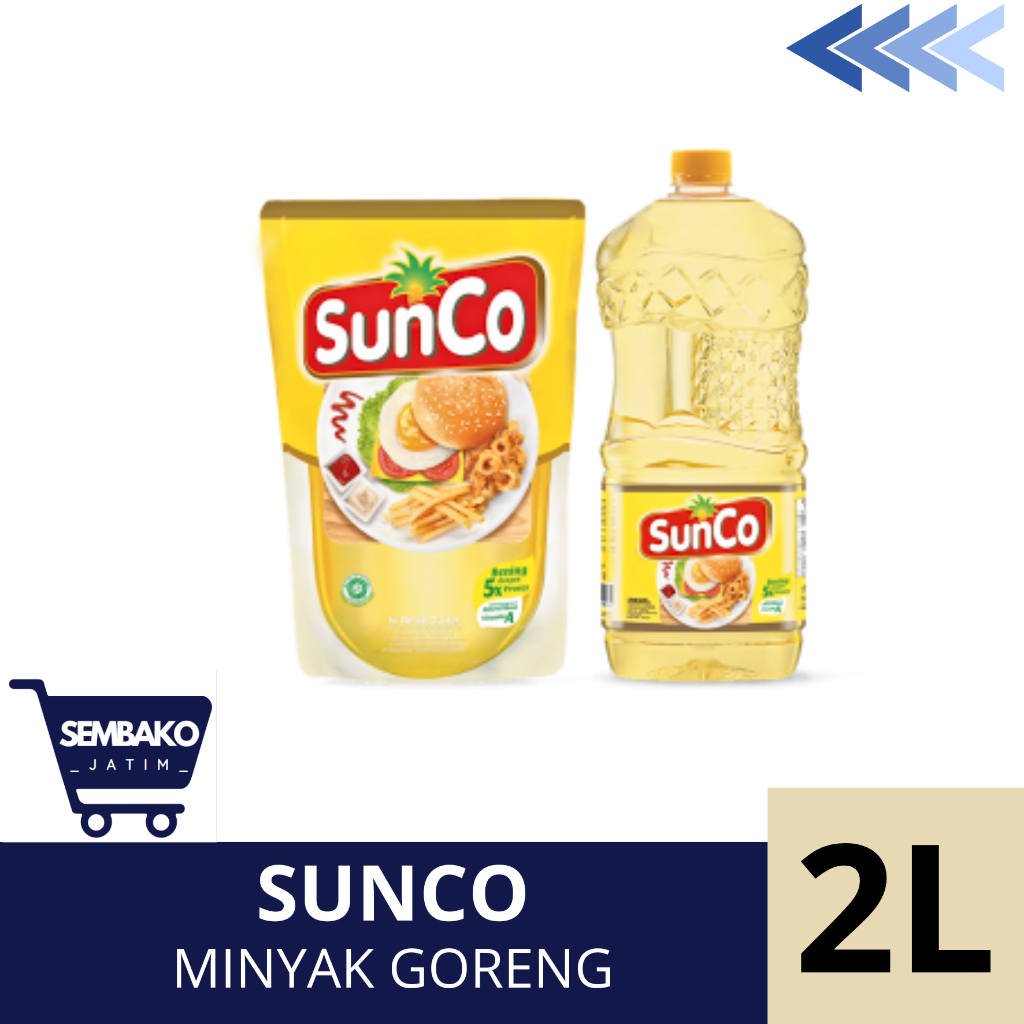 

SUNCO 2 LITER II MINYAK GORENG SUNCO 2L II SEMBAKO_JATIM