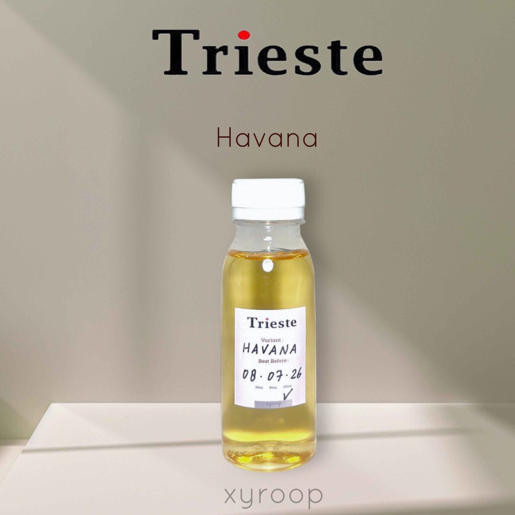 

Trieste Havana Coffee Syrup Repack 30ml 50ml 100ml