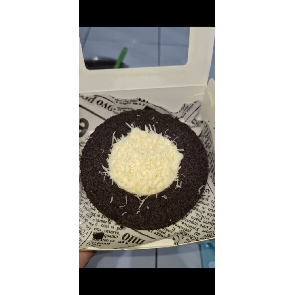 

Ketan hitam bentuk kolam size loyamg 12cm