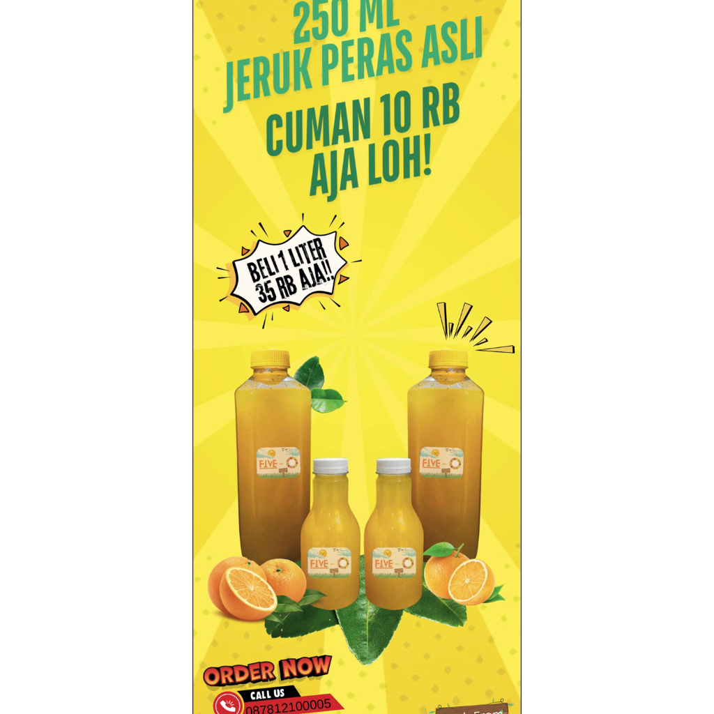 

Jeruk peras murni sari buah jeruk sugar dan non sugar 250ml dan 1000ml