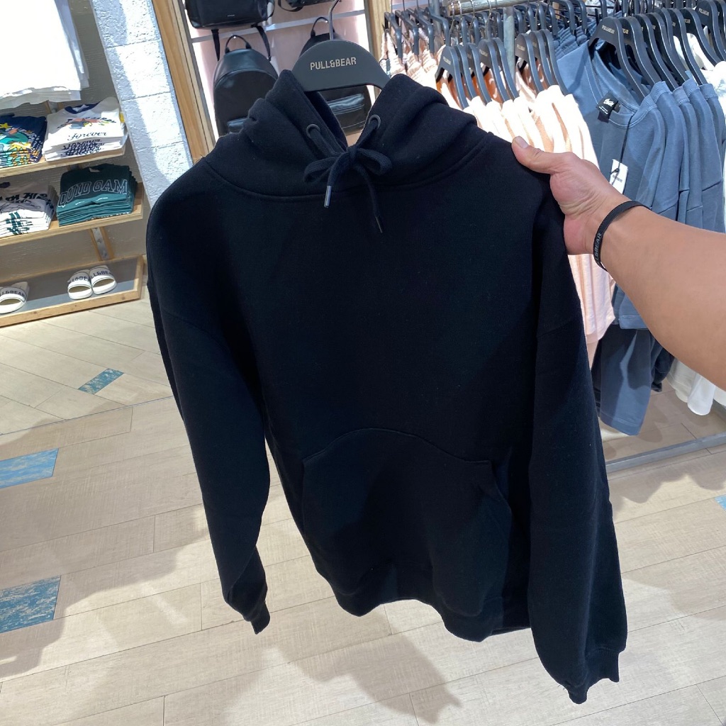 Jastip. Hoodie Polos Relaxed Fit Pull&Bear (Man)