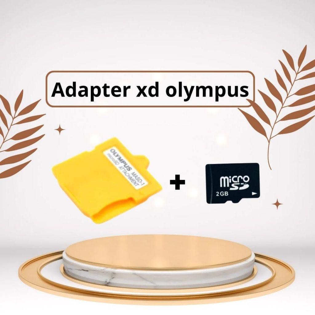 XD CARD MASD-1 Olympus+memori 2gb  Adapter Original MicroSD to xd
