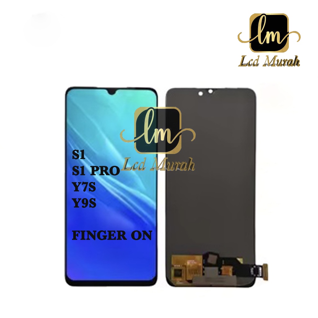 LCD MURAH For Vivo S1 - S1 Pro - Y7S - Y9S OLED - SUPPORT FINGERPRINT
