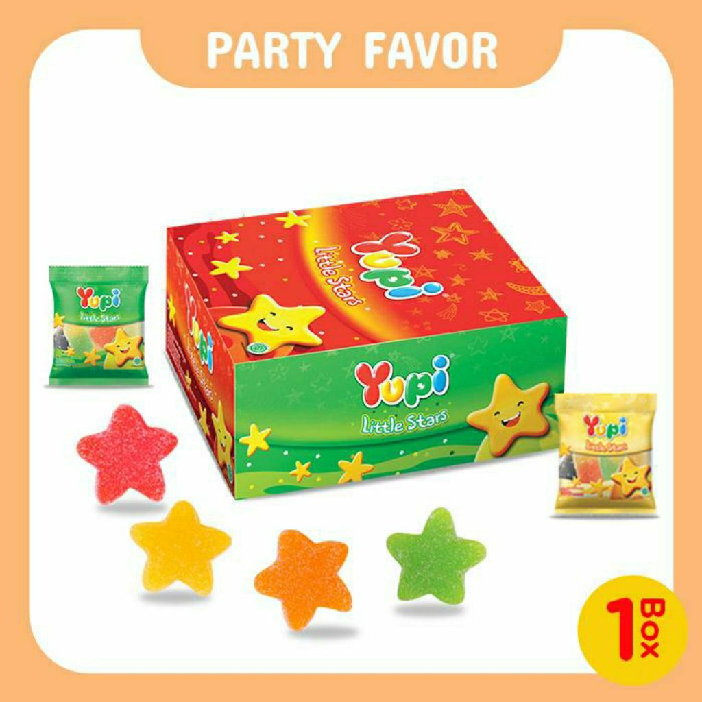 

Yupi Star/Coklat 1 box isi 24 pcs