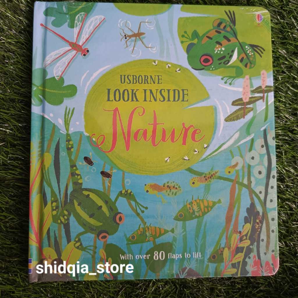 LOOK INSIDE Nature Buku Impor edukasi children education book Hardbook Boardbook Import Book