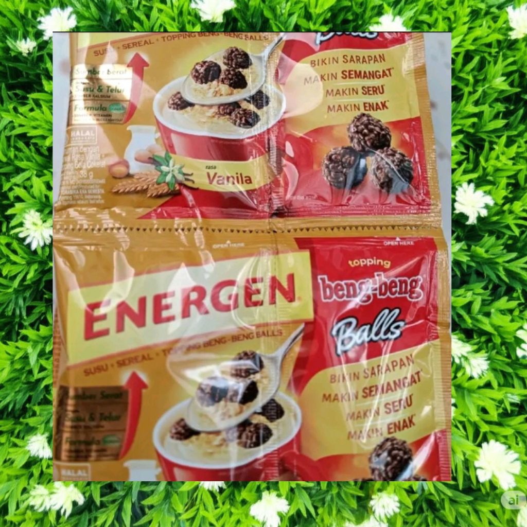 

Joyo- Energen sereal beng-beng ball 10 pcs