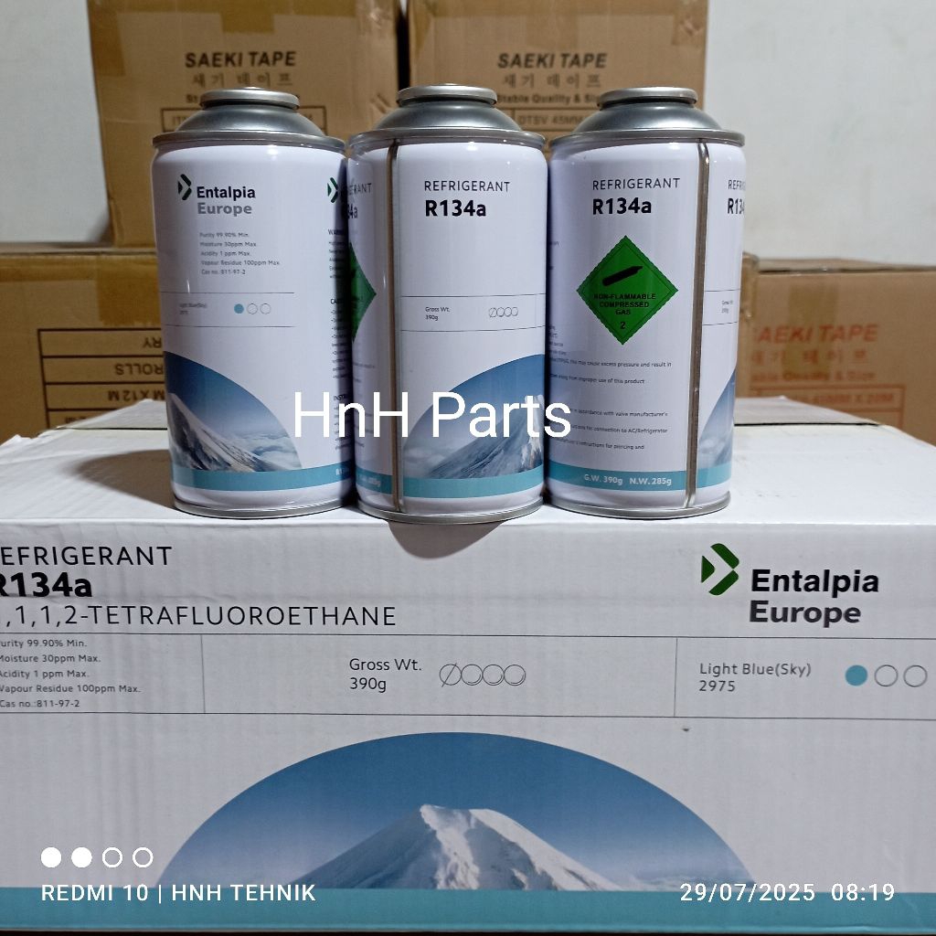 freon R134a ( ENTALPIA ) kaleng