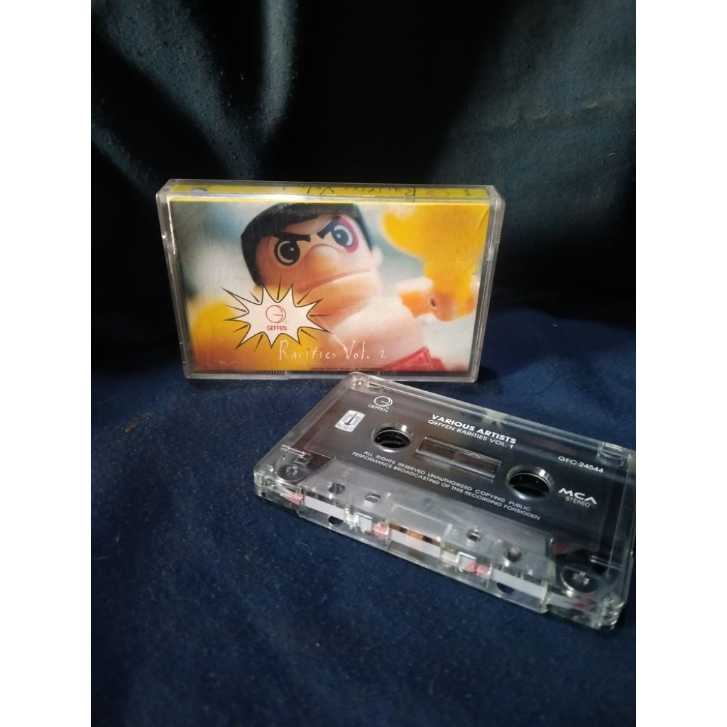 kaset pita ORIGINAL rarities vol 2 Geffen rec. nirvana, Weezer, sonic youth, beck,  counting Crowes 