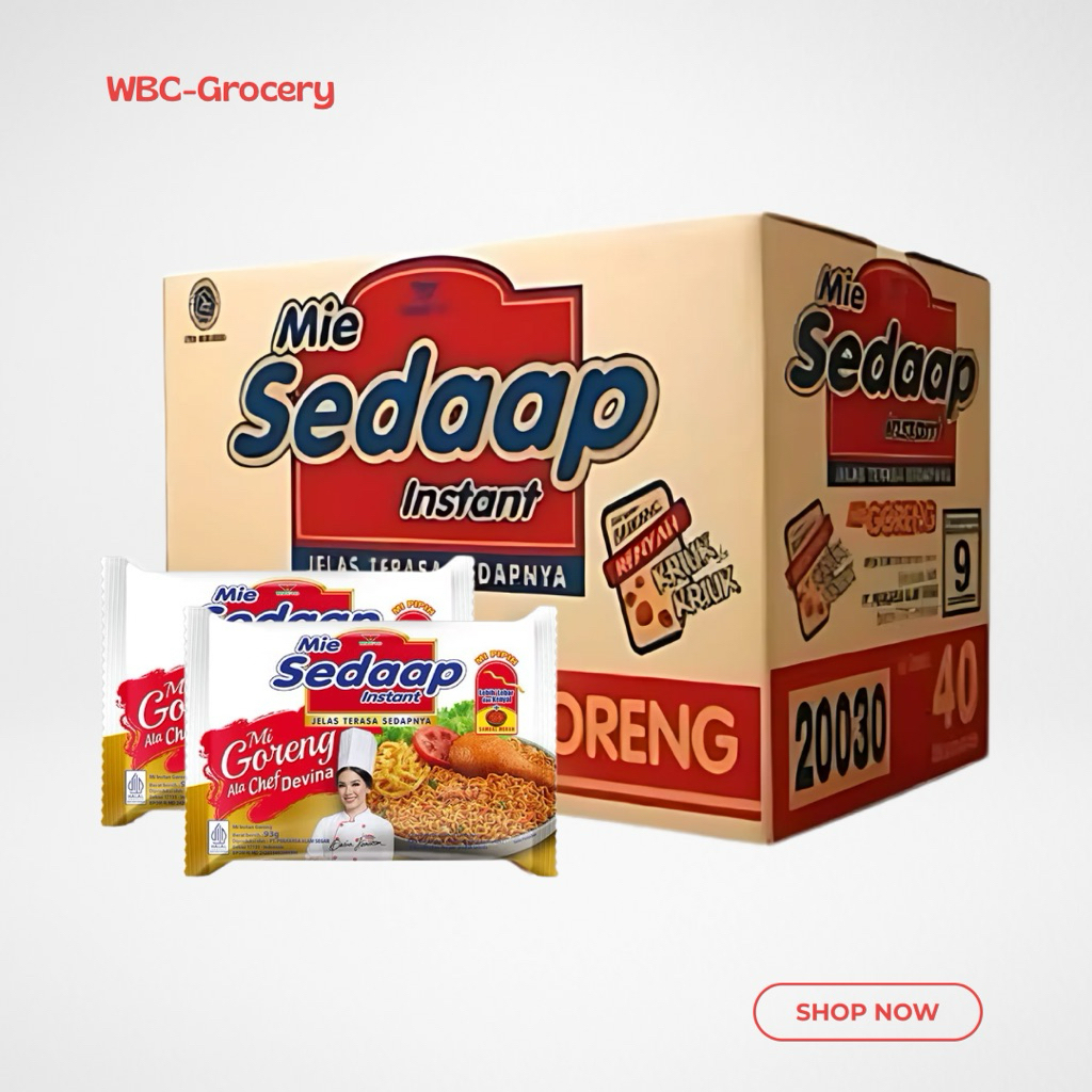 

[WBC GROSIR] Mie Sedaap Goreng ala Chef Devina 93g - Mie Instan