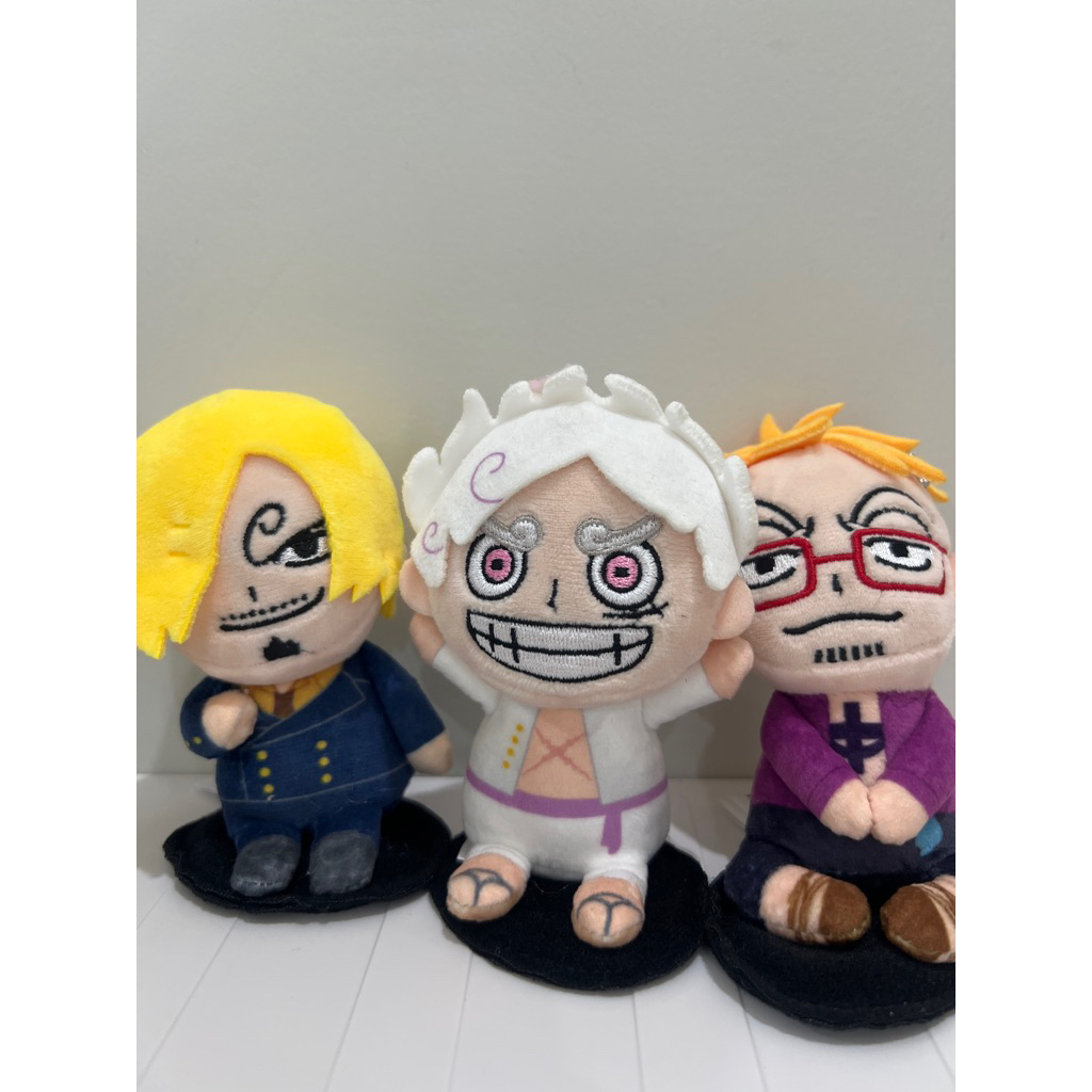 One Piece USJ Universal studio japan. Boneka Sanji, Boneka Luffy, Boneka marco. Boneka One Piece USJ