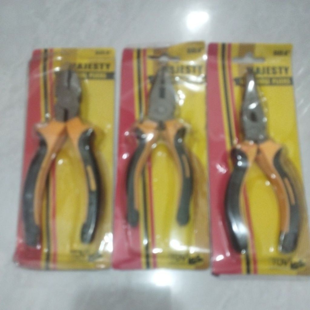 PAKET 3PCS TANG KOMBINASI 7INC/TANG POTONG 6INC/TANG LANCIP 6INC