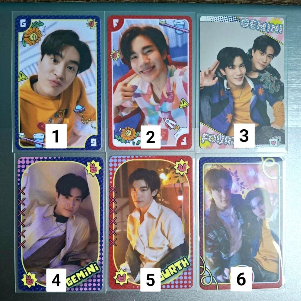 photocard MTC gemini fourth