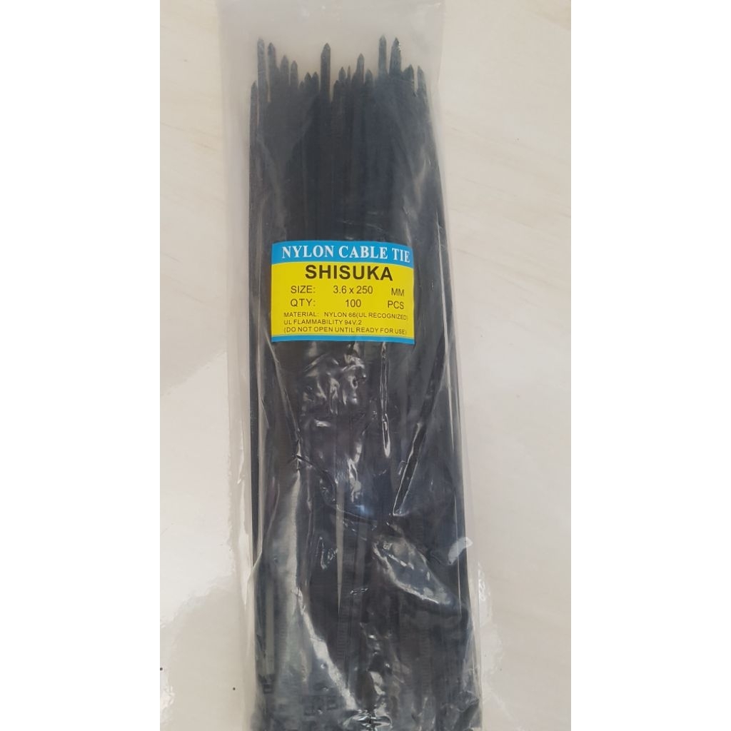

Kabel Ties Hitam Putih 3,6×250 35cm