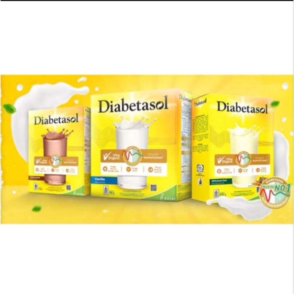 

Diabetasol vanila/ coklat 950gr /Diabetasol Jumbo