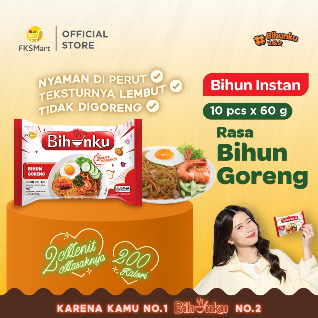 

Bihunku Goreng Paket Isi 10