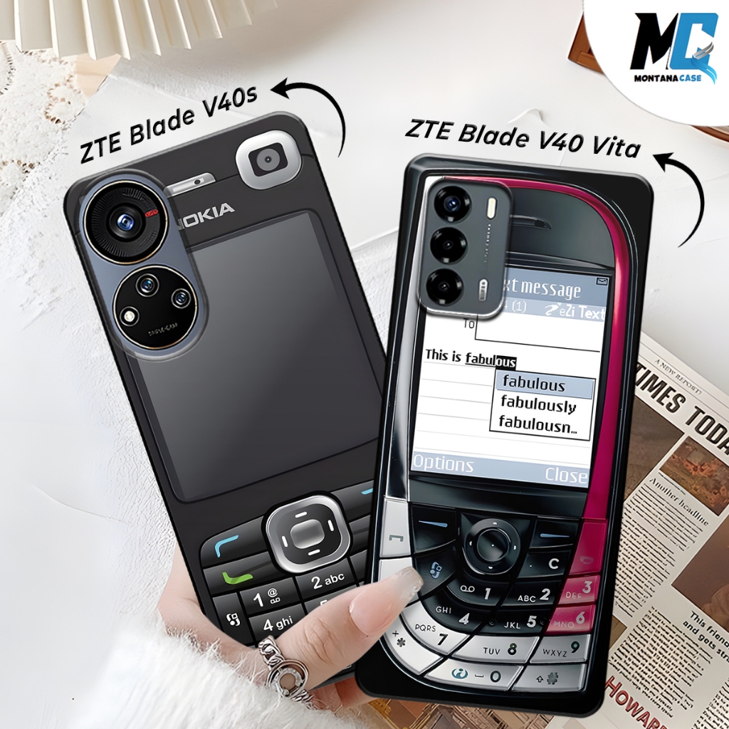 Montana Case | Casing Silikon HP ZTE Blade V40S | ZTE Blade V40 Vita | ZTE Blade A72 - SoftCase UV P