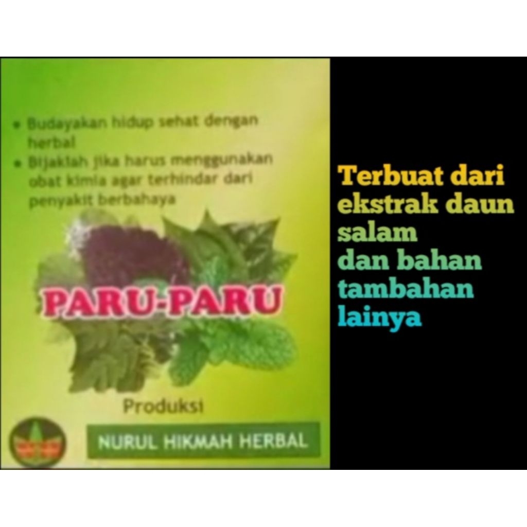 

Herbal paru paru sesak nafas LUNGS-FIT Kapsul