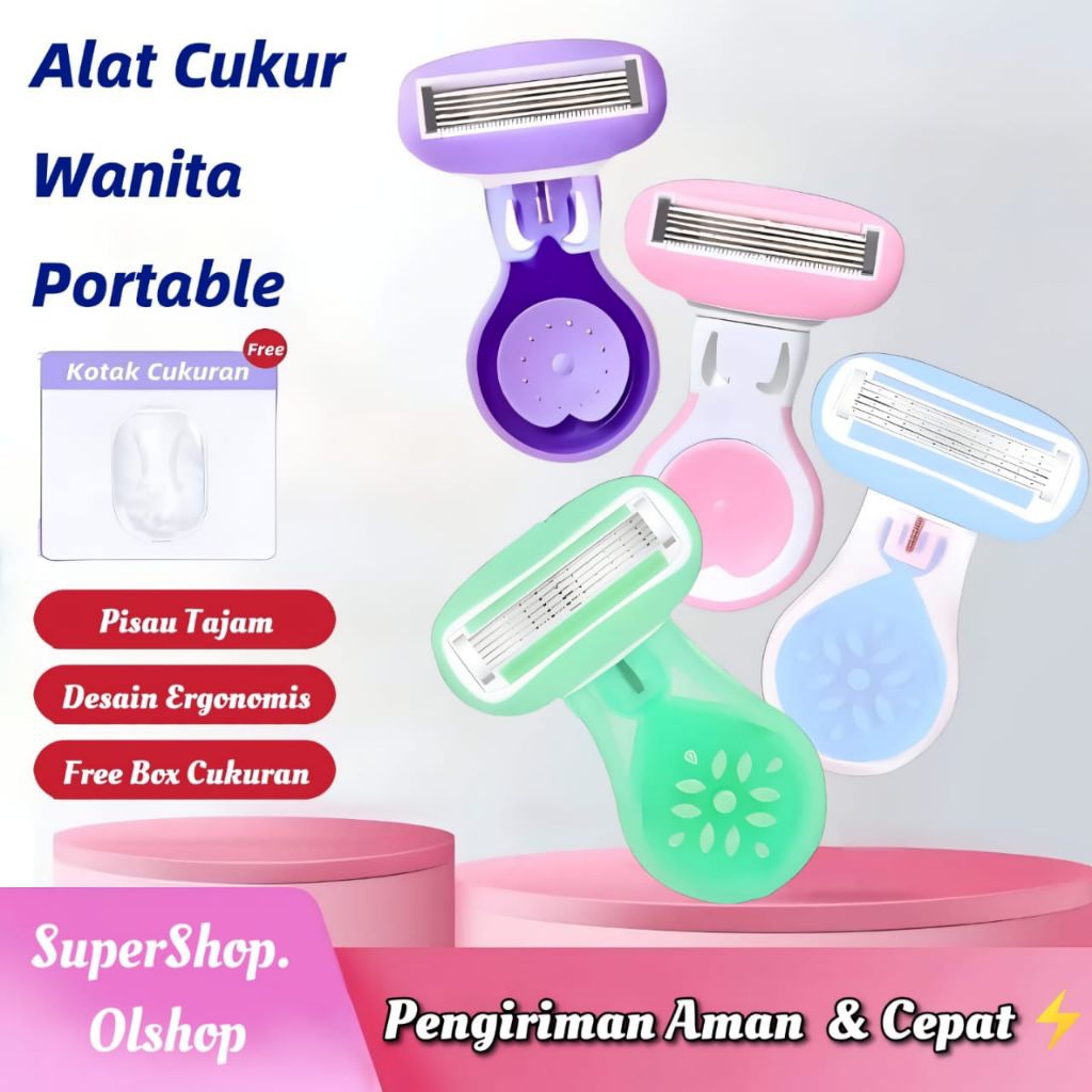Alat Cukur Kumis Gilimany 5 Mata Pisau