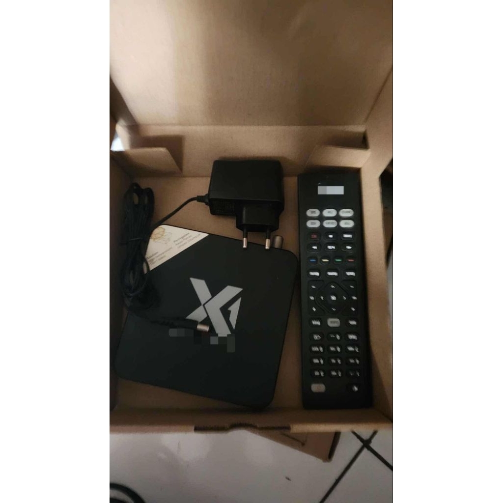 stb android 9 prime X1 murah fullset unlock bisa voice