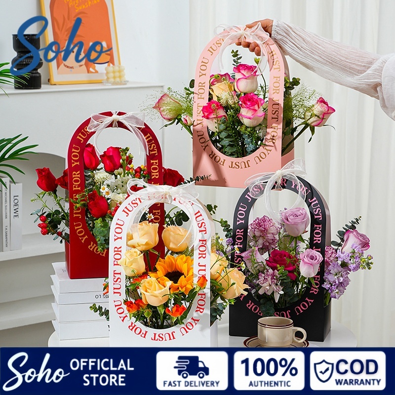 

KOTAK JUST FOR YOU / FLOWER BOX / BOX BUNGA / HANDY BAG FLORIST
