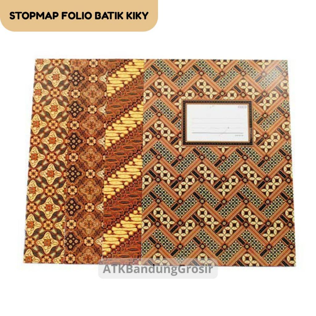 

Stop Map Batik Kiky Folio 1 Map Karton - Satuan