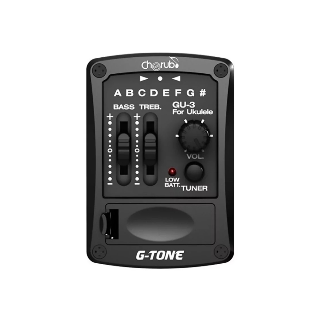 Preamp Cherub GU-3 Akustik Ukulele Pickup Ukulele Tuner Chromatic